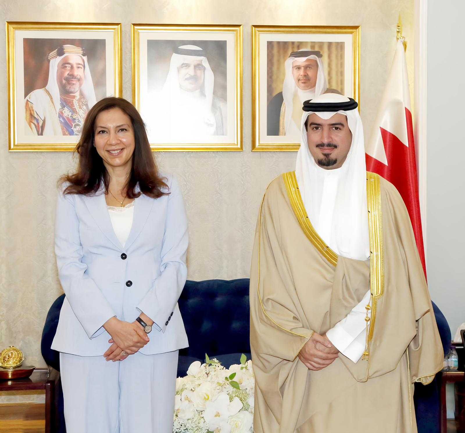 محافظ العاصمة يستقبل سفيرة جمهورية مصر العربية<